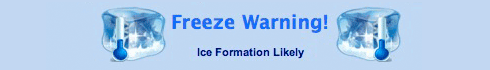 Freeze Warning
